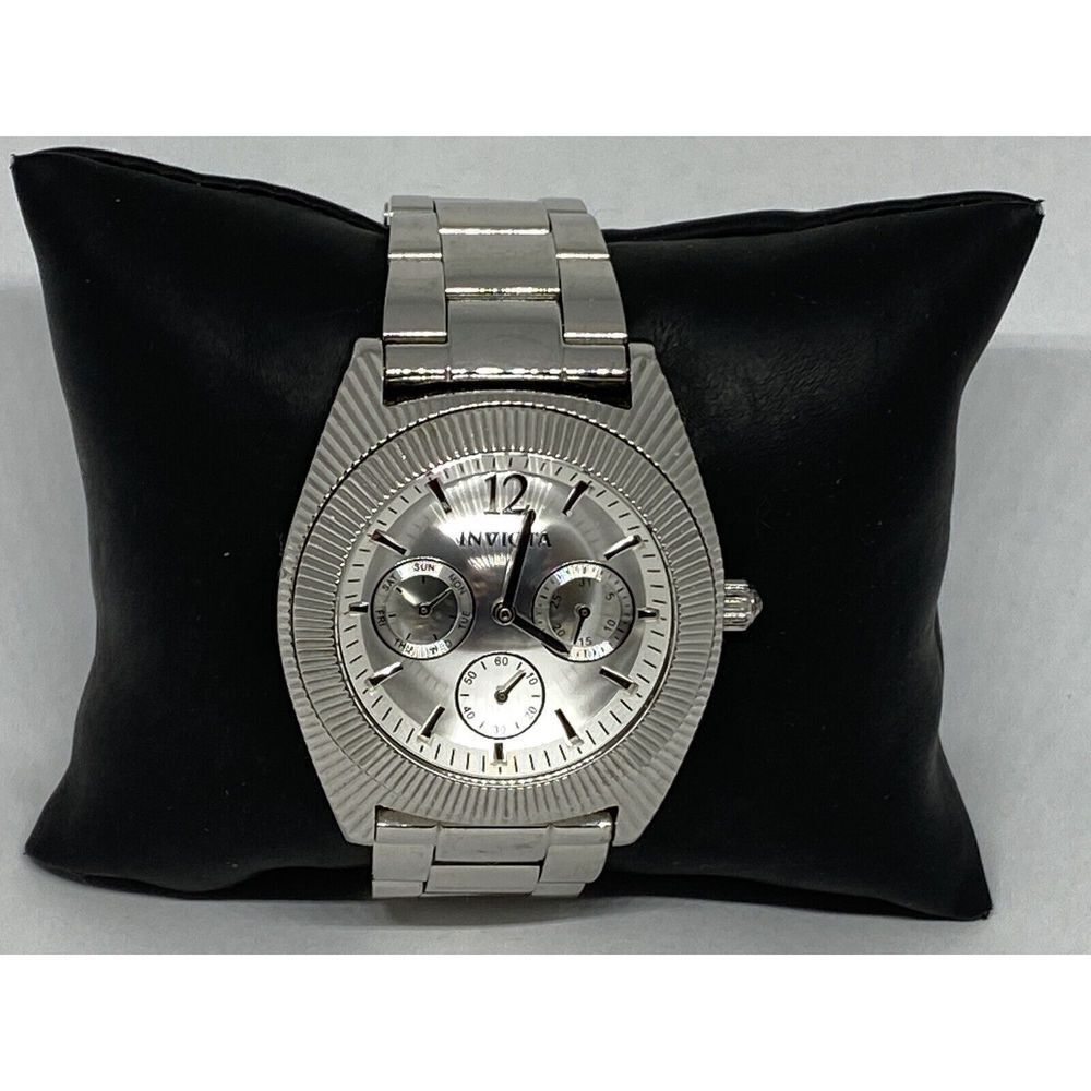Invicta Angel 25247 Womens Silver Stainless Steel Analog Dail Quartz Watch HK876